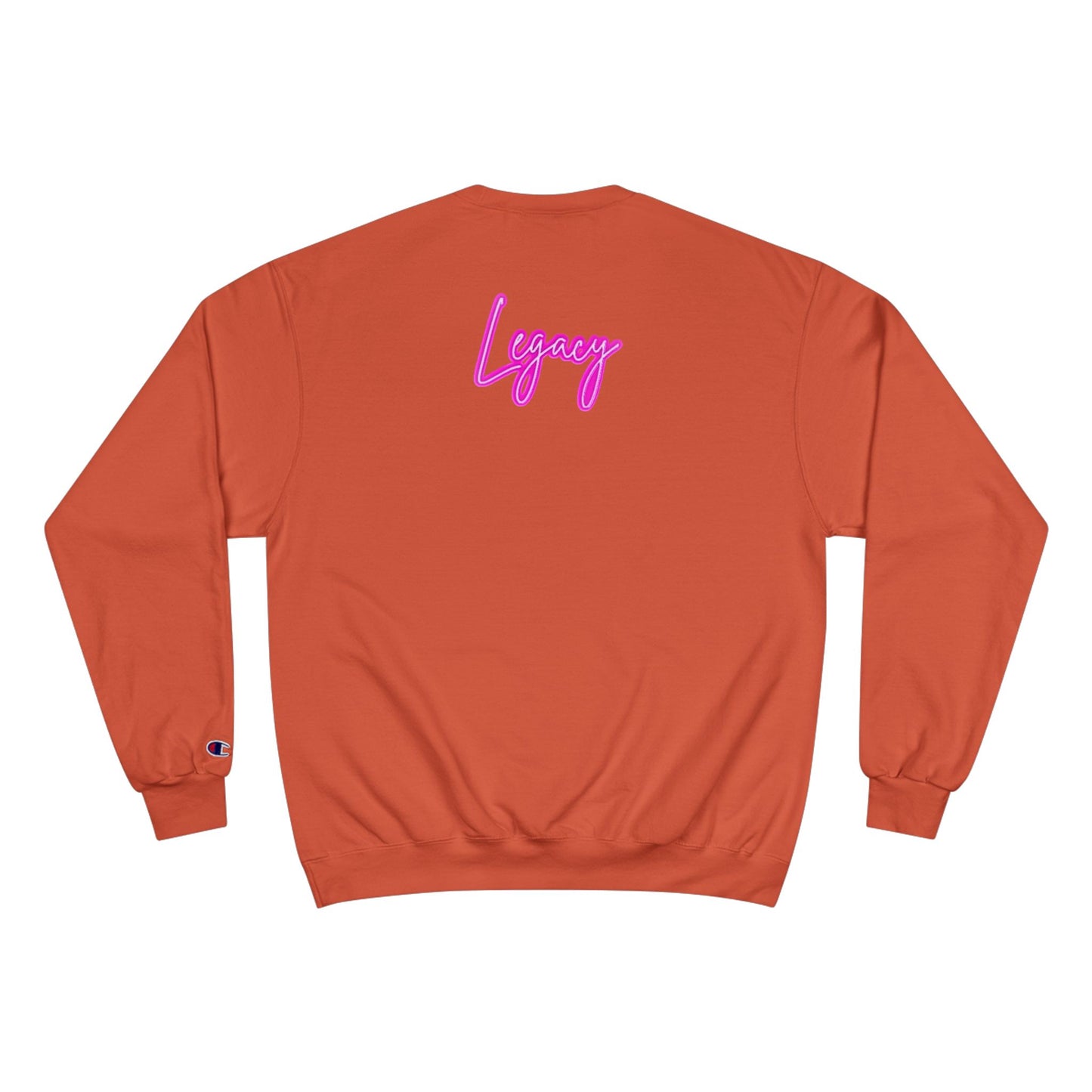 Champion Sweatshirt - Pink New Estates Graphic Design