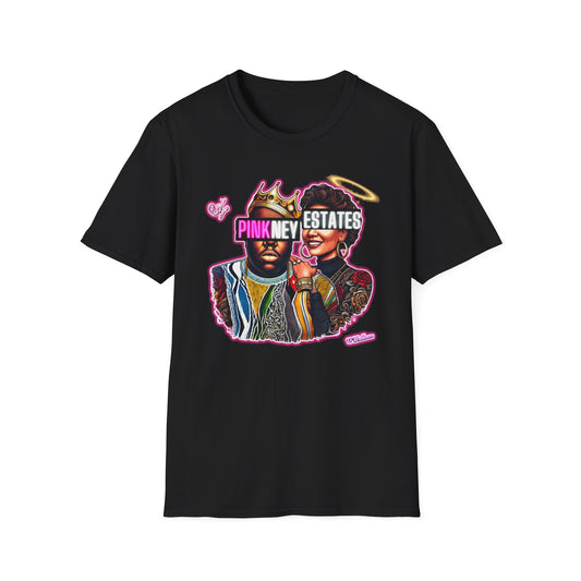 Biggie x Pinkney Estates "Crown Royalty" Unisex Tee – Hip-Hop x Hustle Icon Collab