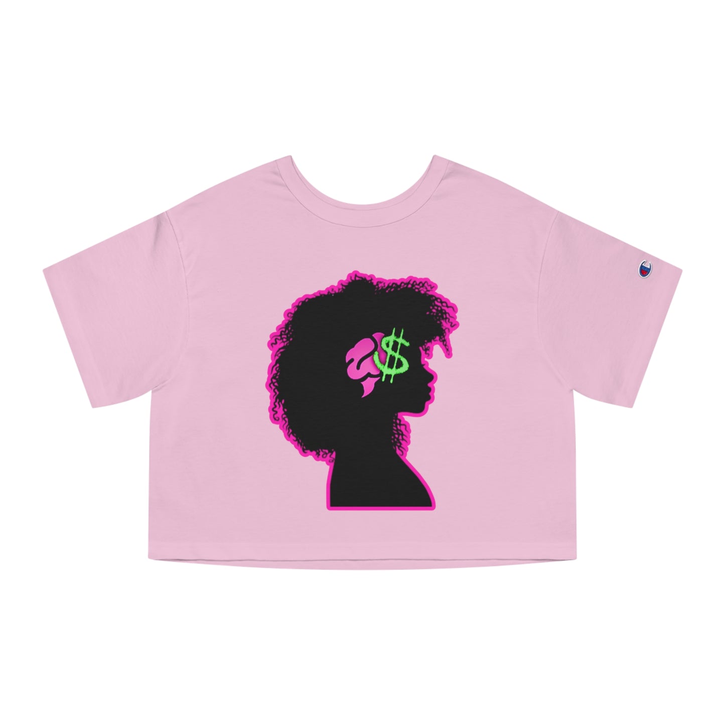 FINANCIALLY EDUCATED Cropped T-Shirt - Champion Women's Heritage Collection