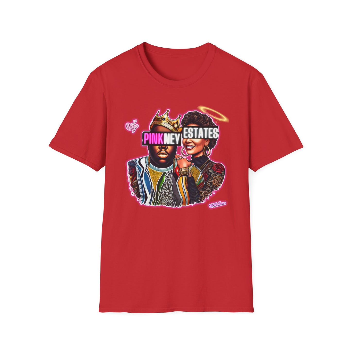 Biggie x Pinkney Estates "Crown Royalty" Unisex Tee – Hip-Hop x Hustle Icon Collab