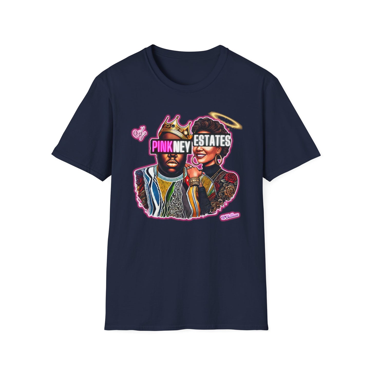 Biggie x Pinkney Estates "Crown Royalty" Unisex Tee – Hip-Hop x Hustle Icon Collab