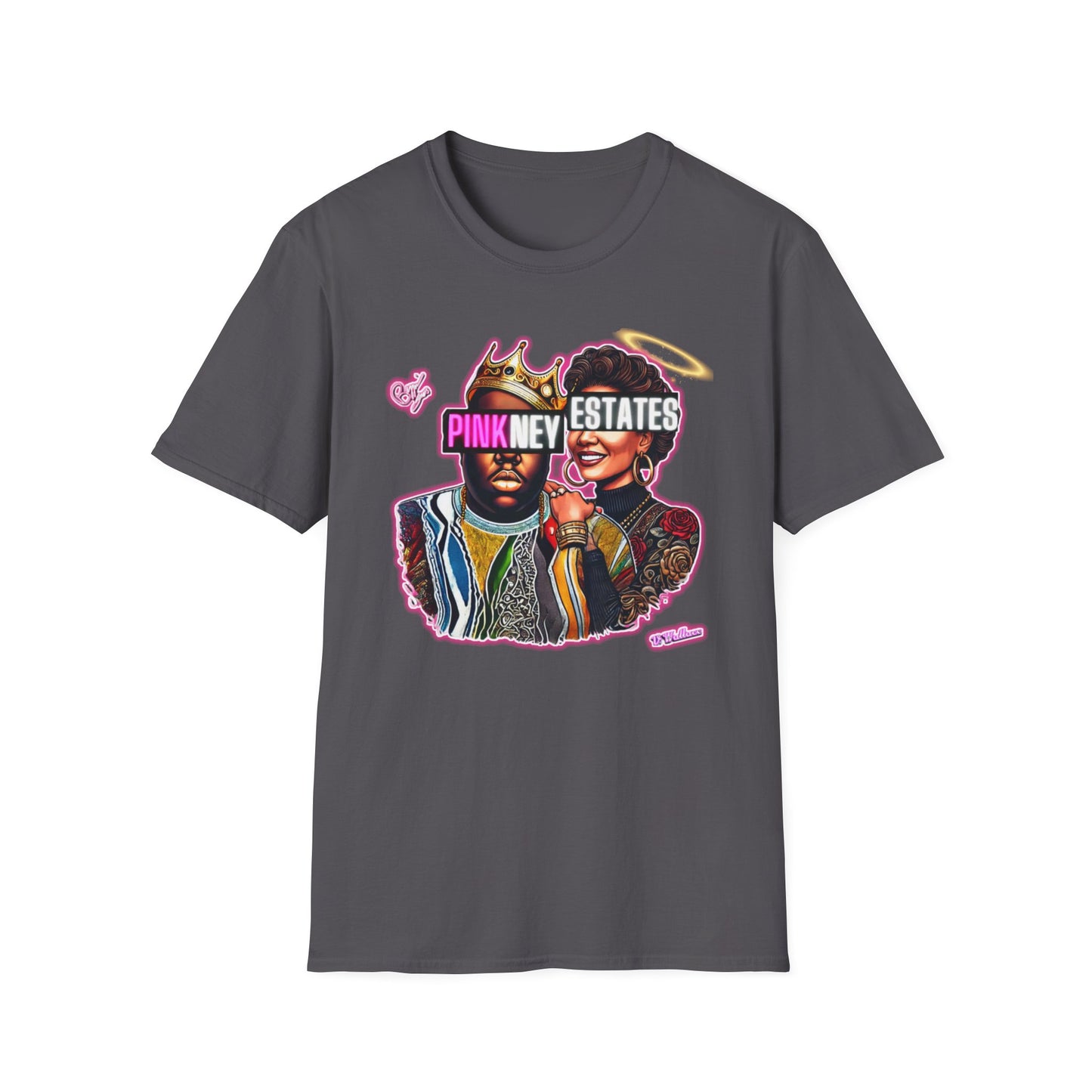Biggie x Pinkney Estates "Crown Royalty" Unisex Tee – Hip-Hop x Hustle Icon Collab